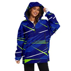 Abstract Lightings, Grunge Art, Geometric Backgrounds Women s Ski And Snowboard Jacket by nateshop