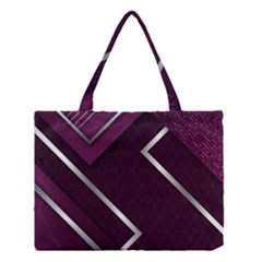 Purple Abstract Background, Luxury Purple Background Medium Tote Bag by nateshop