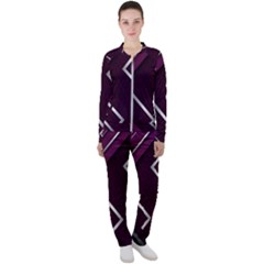 Purple Abstract Background, Luxury Purple Background Casual Jacket And Pants Set by nateshop