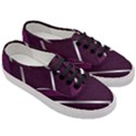 Purple Abstract Background, Luxury Purple Background Women s Classic Low Top Sneakers View3