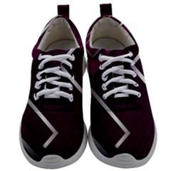 Purple Abstract Background, Luxury Purple Background Mens Athletic Shoes by nateshop