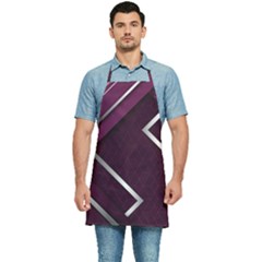 Purple Abstract Background, Luxury Purple Background Kitchen Apron by nateshop