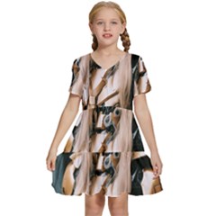 Img 20240116 154225 Kids  Short Sleeve Tiered Mini Dress by Don007