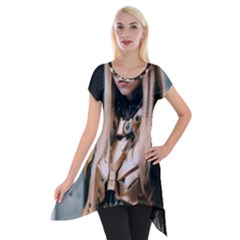 Img 20240116 154225 Short Sleeve Side Drop Tunic by Don007