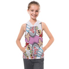 Imfd Trx Kids  Sleeveless Hoodie by imanmulyana