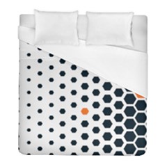 Honeycomb Hexagon Pattern Abstract Duvet Cover (full/ Double Size)