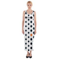 Honeycomb Hexagon Pattern Abstract Fitted Maxi Dress