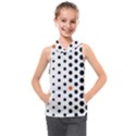 Honeycomb Hexagon Pattern Abstract Kids  Sleeveless Hoodie View1