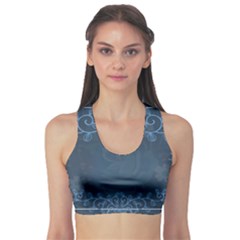 Floral Digital Fitness Sports Bra