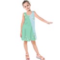 Flower Branch Corolla Wreath Lease Kids  Sleeveless Dress View1