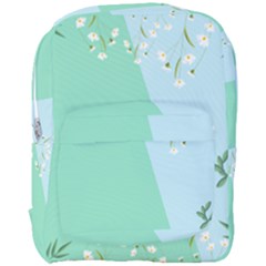 Flower Branch Corolla Wreath Lease Full Print Backpack