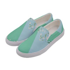 Flower Branch Corolla Wreath Lease Women s Canvas Slip Ons by Grandong