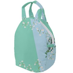 Flower Branch Corolla Wreath Lease Travel Backpack by Grandong