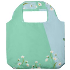 Flower Branch Corolla Wreath Lease Foldable Grocery Recycle Bag