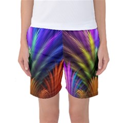 Abstract Colors - , Abstract Colors Women s Basketball Shorts by nateshop