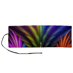 Abstract Colors - , Abstract Colors Roll Up Canvas Pencil Holder (m)