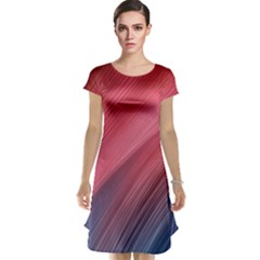 Abstract, Lines Cap Sleeve Nightdress by nateshop