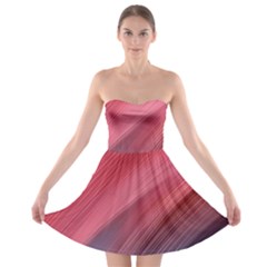 Abstract, Lines Strapless Bra Top Dress by nateshop