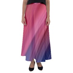 Abstract, Lines Flared Maxi Skirt by nateshop