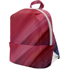 Abstract, Lines Zip Up Backpack