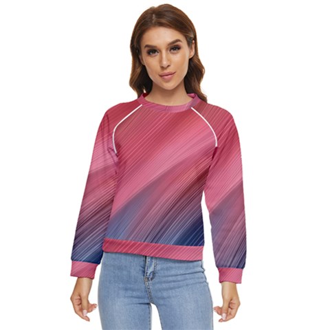 Abstract, Lines Women s Long Sleeve Raglan T-shirt by nateshop