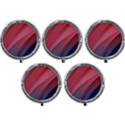 Abstract, Lines Mini Round Pill Box (Pack of 5) View1