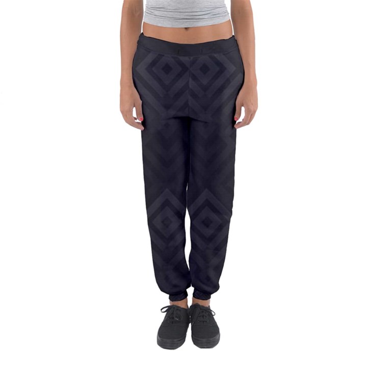 Black Pattern, Black, Pattern Women s Jogger Sweatpants