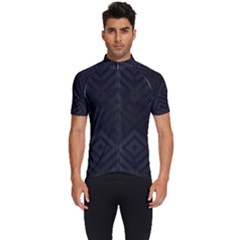 Black Pattern, Black, Pattern Men s Short Sleeve Cycling Jersey by nateshop