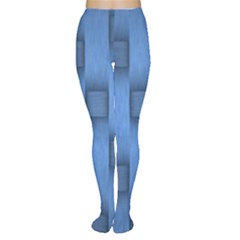 Blue Pattern Texture Tights by nateshop