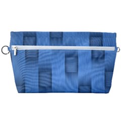 Blue Pattern Texture Handbag Organizer by nateshop