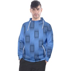 Blue Pattern Texture Men s Pullover Hoodie by nateshop