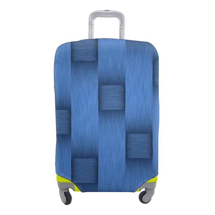 Blue Pattern Texture Luggage Cover (Small)