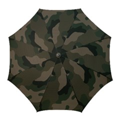 Camo, Abstract, Beige, Black, Brown Military, Mixed, Olive Golf Umbrellas by nateshop