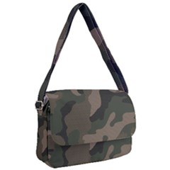 Camo, Abstract, Beige, Black, Brown Military, Mixed, Olive Courier Bag by nateshop