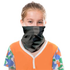 Camo, Abstract, Beige, Black, Brown Military, Mixed, Olive Face Covering Bandana (kids) by nateshop