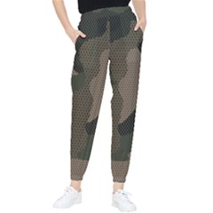 Camo, Abstract, Beige, Black, Brown Military, Mixed, Olive Women s Tapered Pants by nateshop