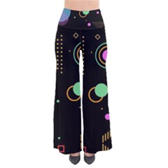 Colartive, Aesthetic, Amoled, Black, Colorful, Desenho So Vintage Palazzo Pants