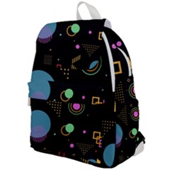 Colartive, Aesthetic, Amoled, Black, Colorful, Desenho Top Flap Backpack by nateshop