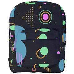 Colartive, Aesthetic, Amoled, Black, Colorful, Desenho Full Print Backpack by nateshop