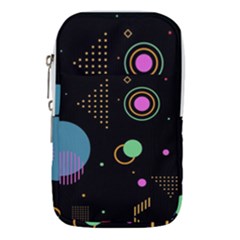 Colartive, Aesthetic, Amoled, Black, Colorful, Desenho Waist Pouch (small) by nateshop