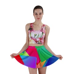 Colors, Color Mini Skirt by nateshop