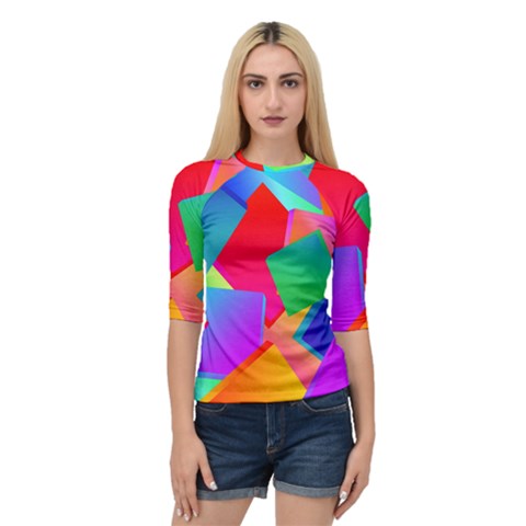 Colors, Color Quarter Sleeve Raglan T-shirt by nateshop