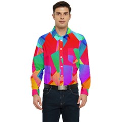 Colors, Color Men s Long Sleeve Pocket Shirt  by nateshop