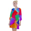 Colors, Color Open Neck Shift Dress View1