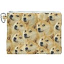 Doge, Memes, Pattern Canvas Cosmetic Bag (XXL) View1