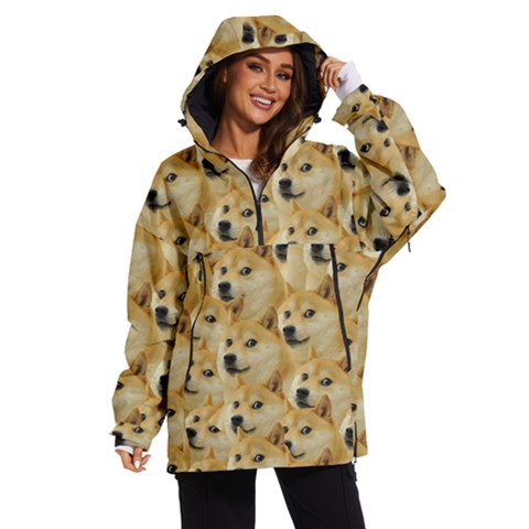 Doge, Memes, Pattern Women s Ski And Snowboard Jacket