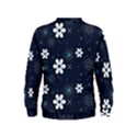 Flowers Pattern , Pattern, Flowers, Texture Kids  Sweatshirt View2