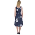 Flowers Pattern , Pattern, Flowers, Texture Midi Sleeveless Dress View2