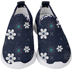 Flowers Pattern , Pattern, Flowers, Texture Kids  Slip On Sneakers