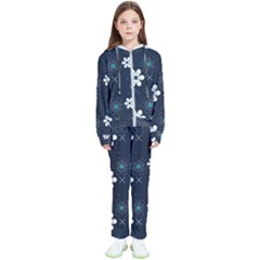 Flowers Pattern , Pattern, Flowers, Texture Kids  Tracksuit